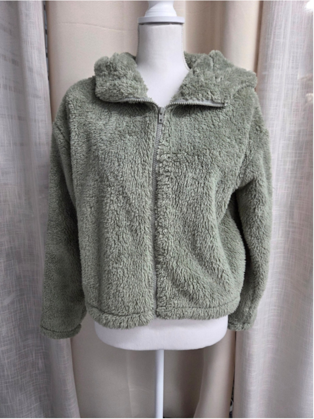 PINK Victoria's Secret Teddy Jacket Gorpcore Cottagecore Soft Girl Size S